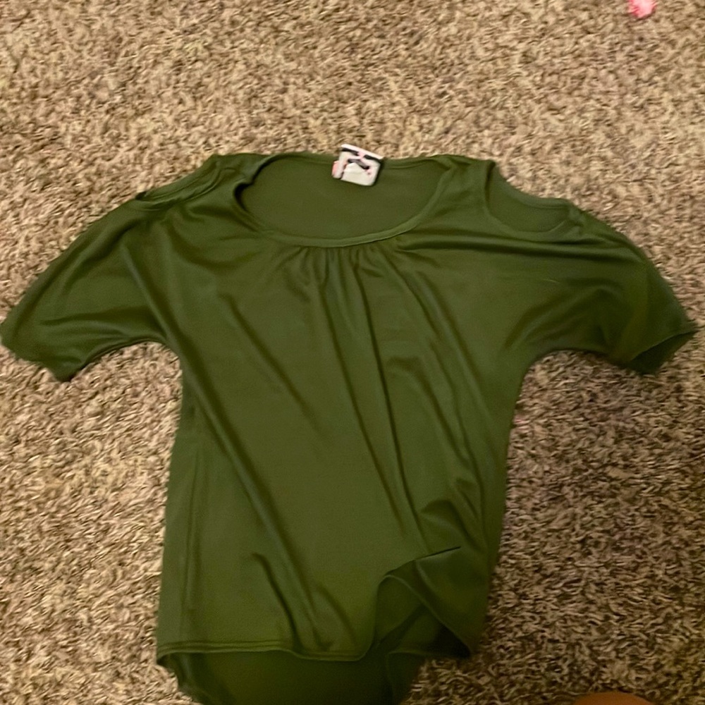 Green t shirt
